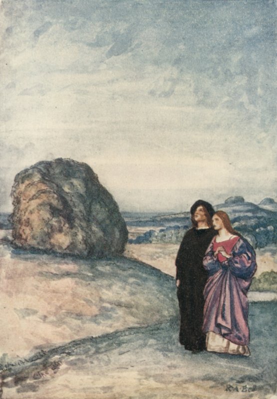 À une alouette par Percy Bysshe Shelley - Robert Anning Bell