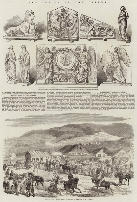 Évacuation de la Crimée - Robert Thomas Landells