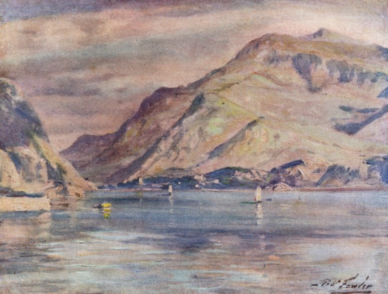 Snowdon depuis Cwm-y-Glo - Robert (after) Fowler