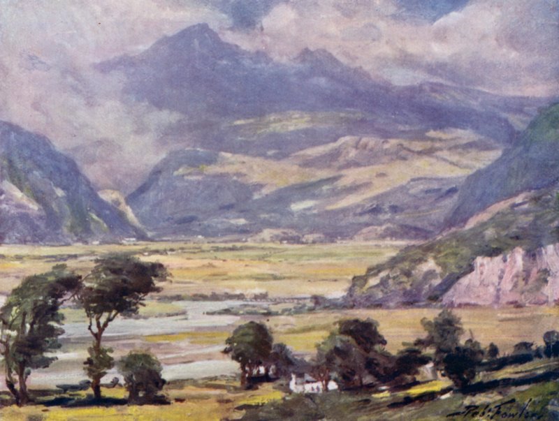Snowdon depuis Traeth Mawr - Robert (after) Fowler