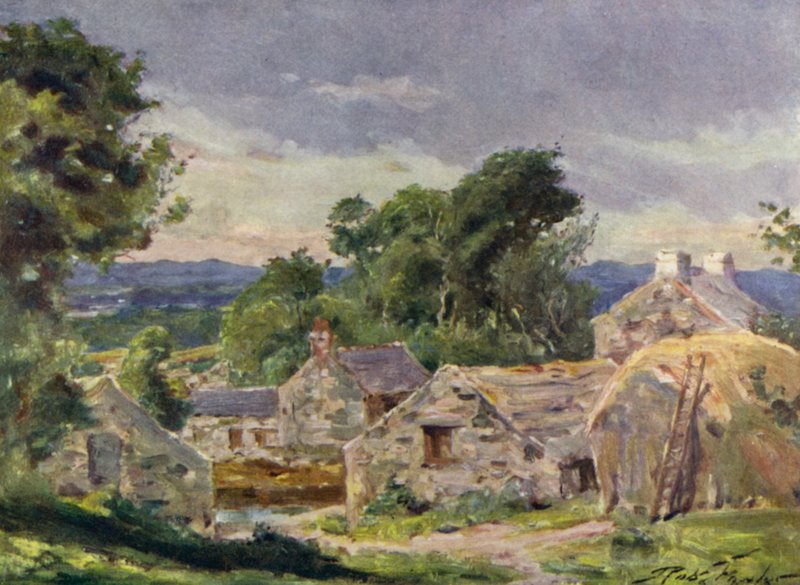 Ferme galloise, près de Llanberis - Robert (after) Fowler