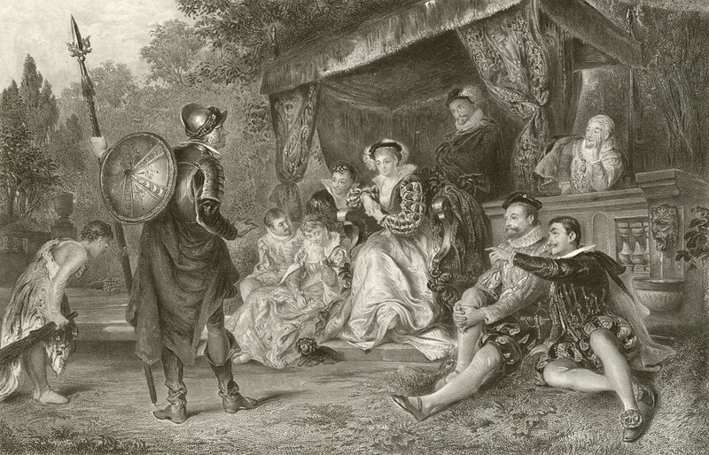 Les Neuf Preux - Robert Alexander Hillingford