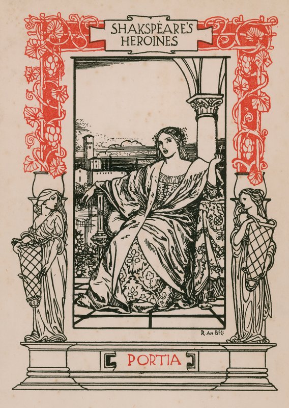 Portia, Le Marchand de Venise - Robert Anning Bell