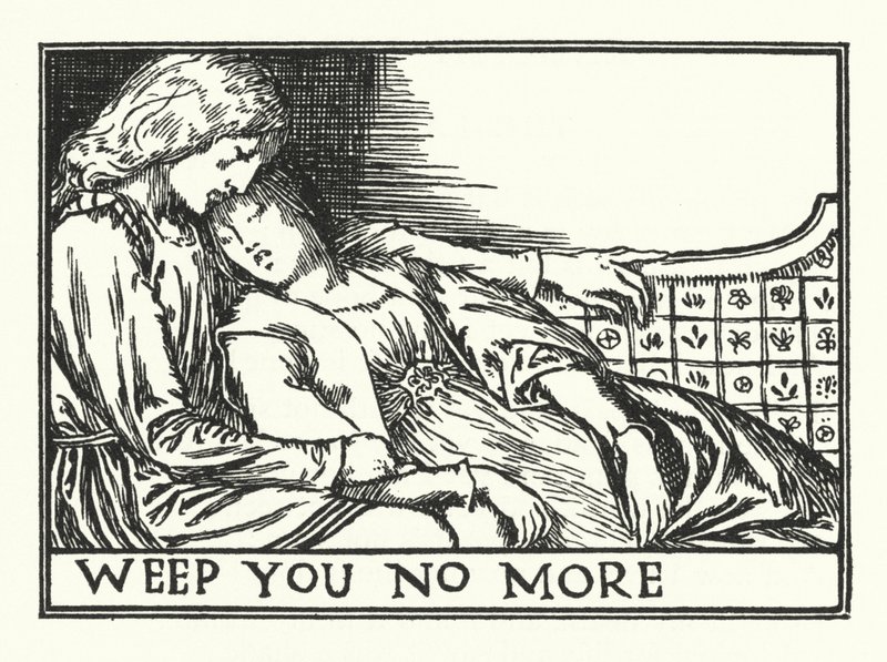 Ne pleurez plus - Robert Anning Bell