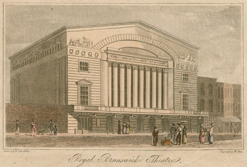 Théâtre Royal Brunswick, Londres - Robert Blemell Schnebbelie
