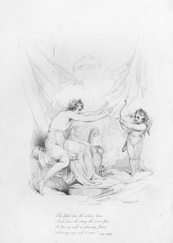 Anacréon, Ode XXXIII - Robert Kerr (after) Porter