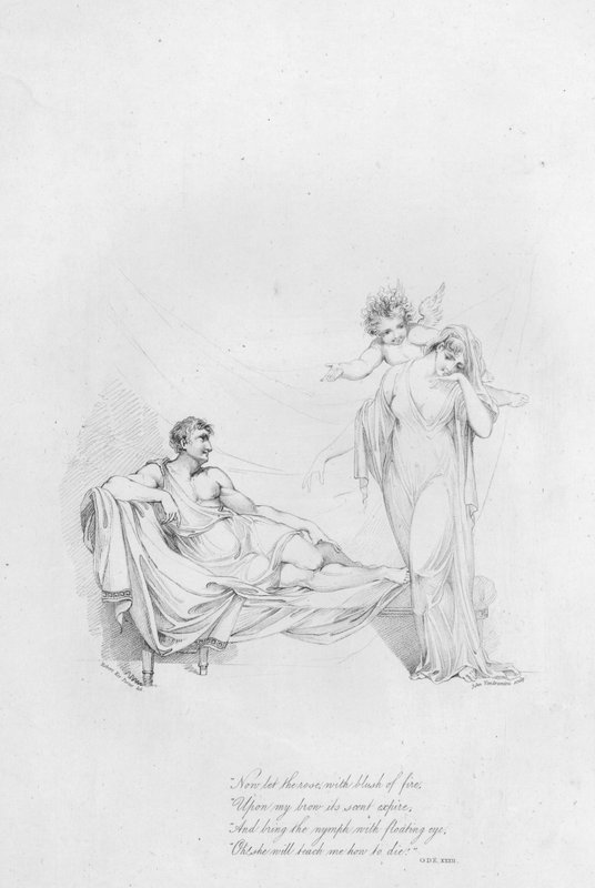 Anacréon, Ode XXXII - Robert Kerr (after) Porter