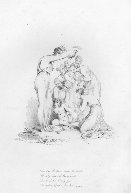 Anacréon, Ode XX - Robert Kerr (after) Porter