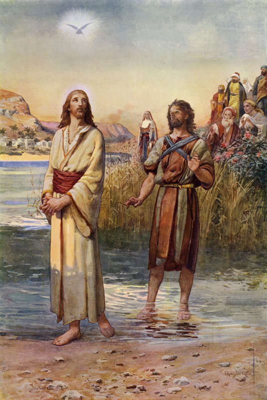Le baptême de Jésus - Robert Payton Reid