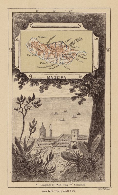 Madère (gravure) - Robert Pritchett