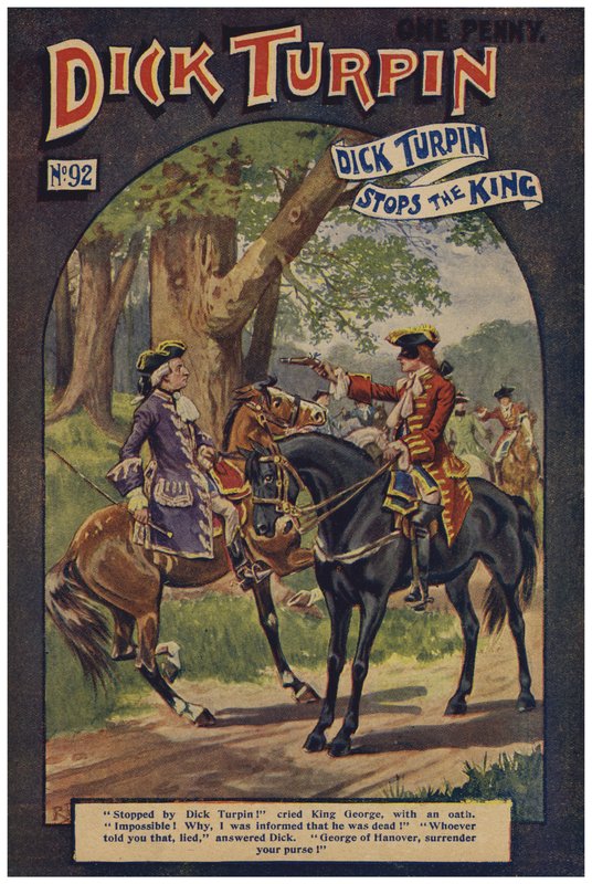 Dick Turpin (lithographie en couleur) - Robert Prowse Jnr