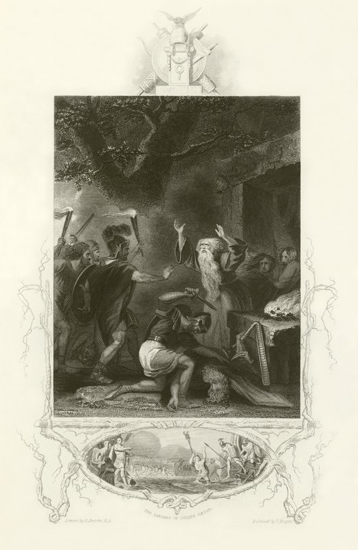 Le massacre des druides - Robert Smirke