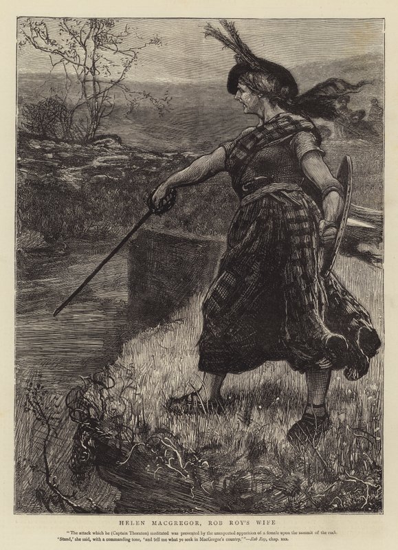 Helen Macgregor, Femme de Rob Roy - Robert Walker Macbeth