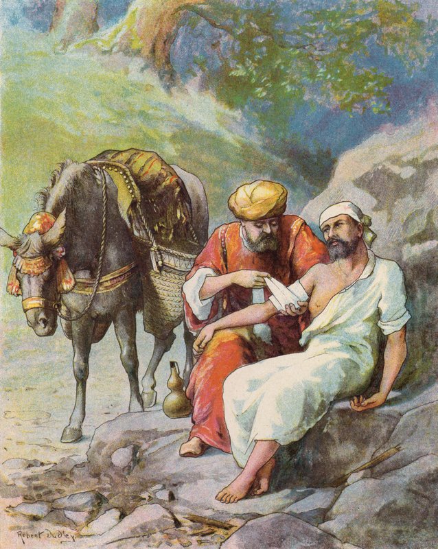 Le Bon Samaritain - Robert after Dudley