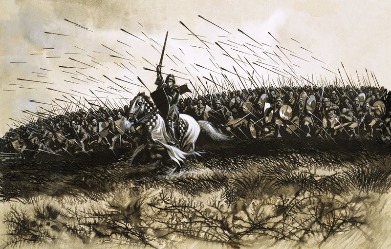 Bataille non identifiée (Agincourt ) - Ron Embleton