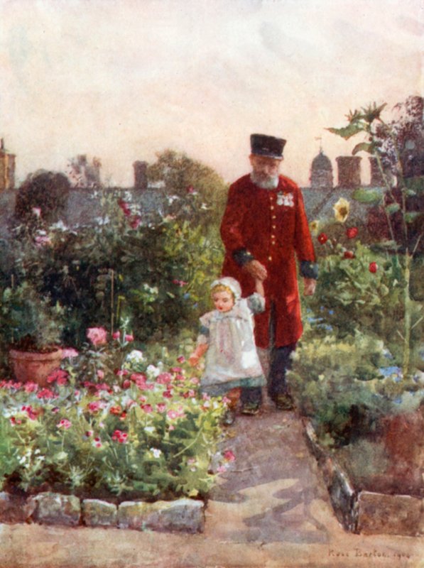 Le Jardin des Pensionnaires, Hôpital Royal, Chelsea - Rose Maynard Barton