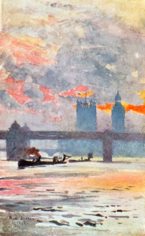 La Tamise, Charing Cross - Rose Maynard Barton