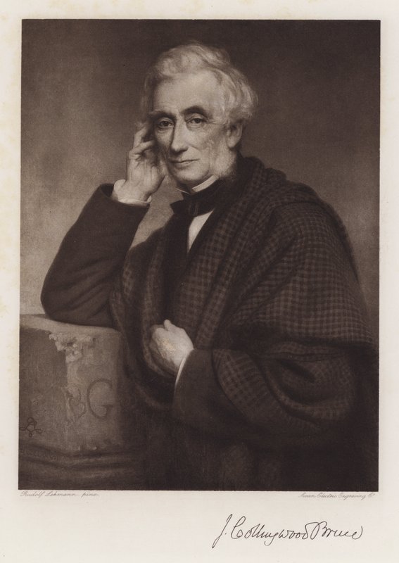 John Collingwood Bruce (lithographie) - Rudolf Lehmann