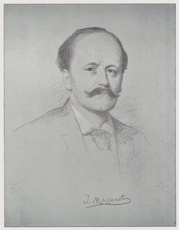 Jules Émile Frédéric Massenet - Rudolf Lehmann