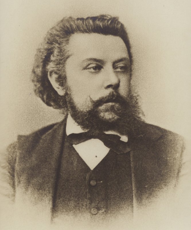 Portrait de Modeste Moussorgski - Russian Photographer