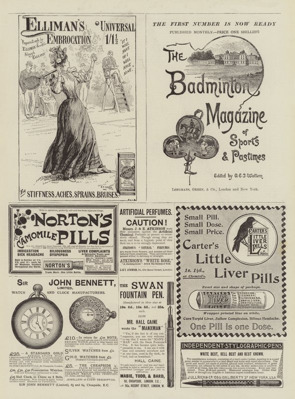 Page de publicités - S.T. Dadd