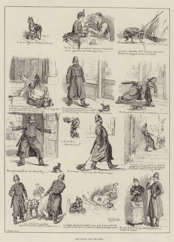 La police et les chiens - S.T. Dadd