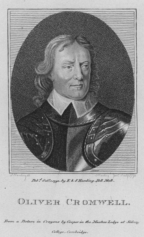 Oliver Cromwell - S. (after) Harding