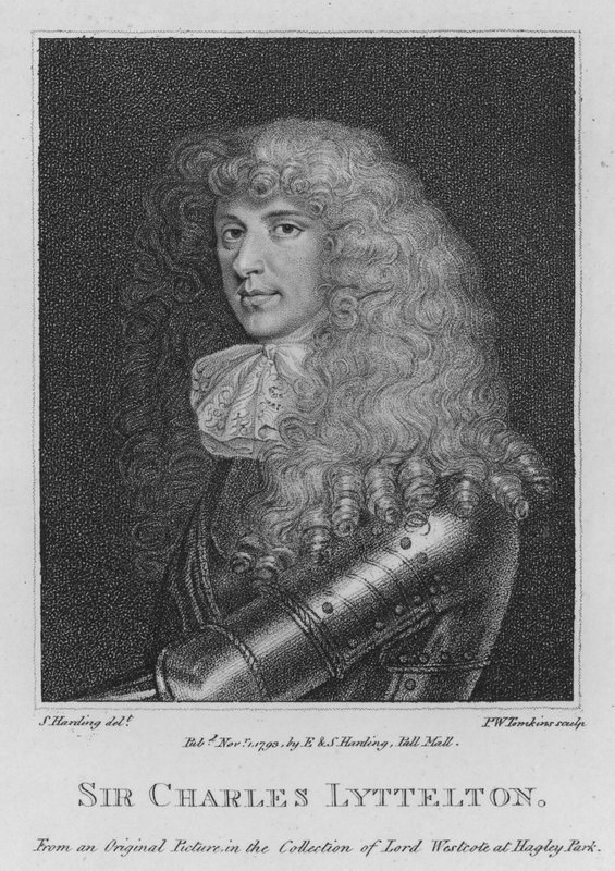 Sir Charles Lyttelton - S. (after) Harding