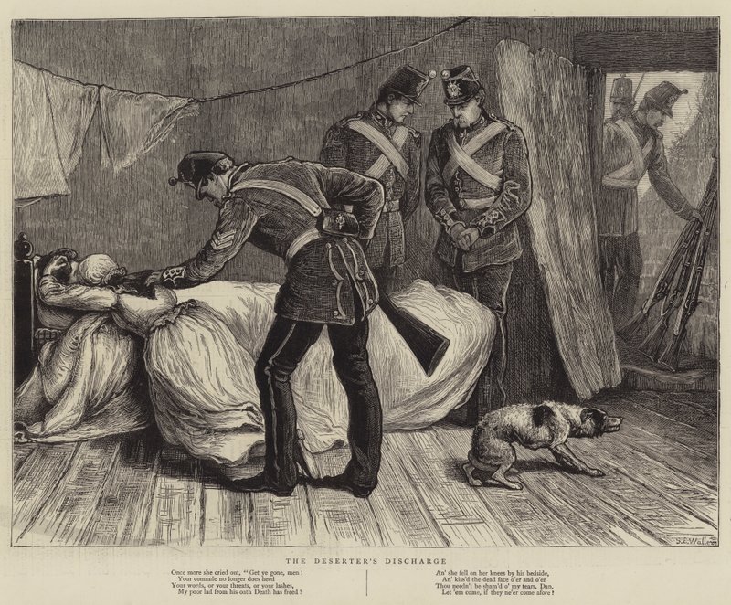 La Décharge du Déserteur - Samuel Edmund Waller