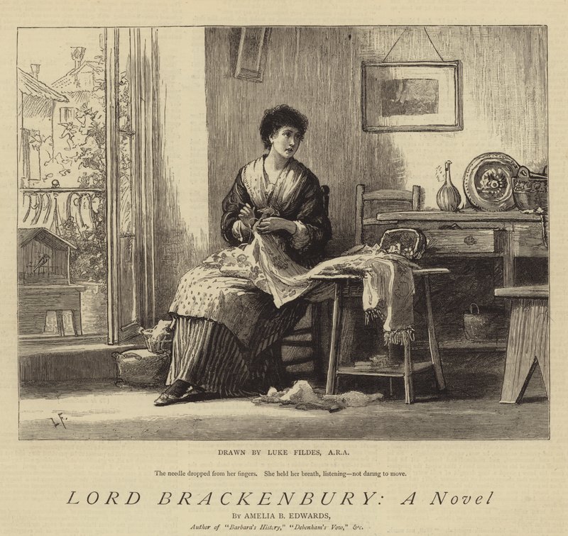 Lord Brackenbury, un roman - Samuel Luke Fildes