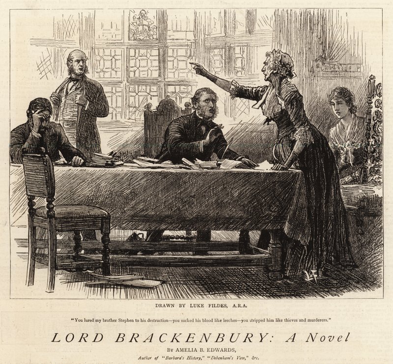 Lord Brackenbury, un roman - Samuel Luke Fildes