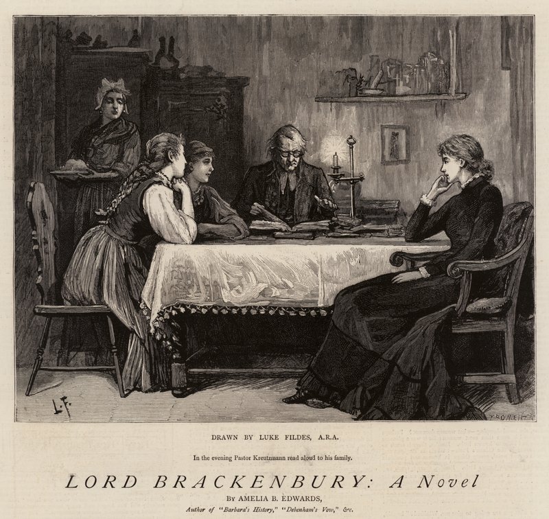 Lord Brackenbury, un roman - Samuel Luke Fildes