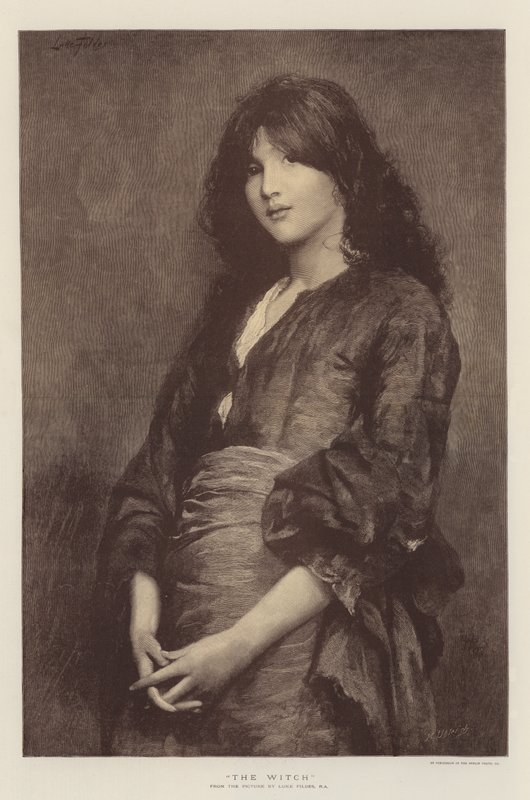 La Sorcière - Samuel Luke Fildes