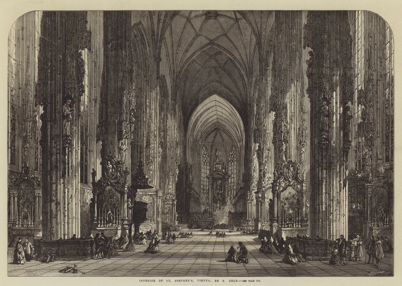 Intérieur de Saint-Étienne, Vienne - Samuel Read