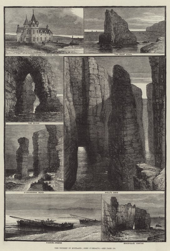 Le touriste en Écosse, John O