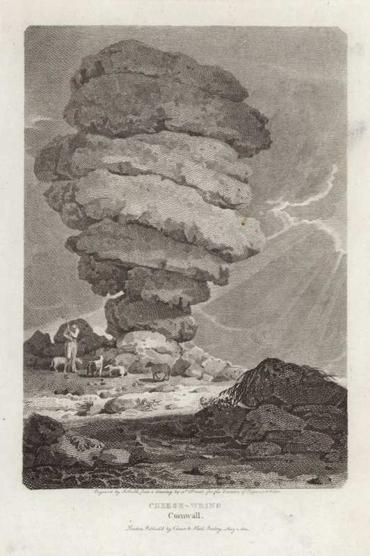 Cheese-Wring, Cornouailles - Samuel Prout
