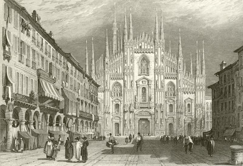 Cathédrale de Milan - Samuel Prout