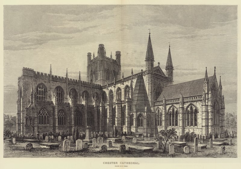 Cathédrale de Chester (gravure) - Samuel Read