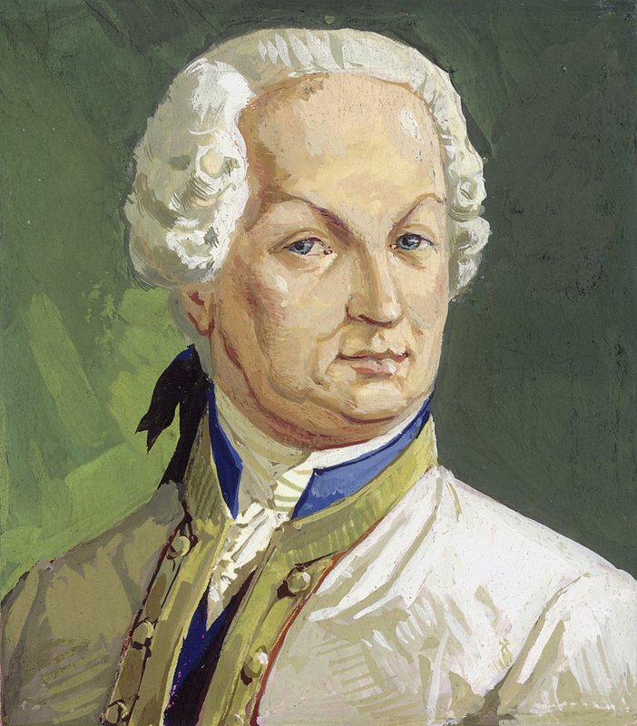 Comte Maximilian von Browne (gouache sur papier) - Severino Baraldi