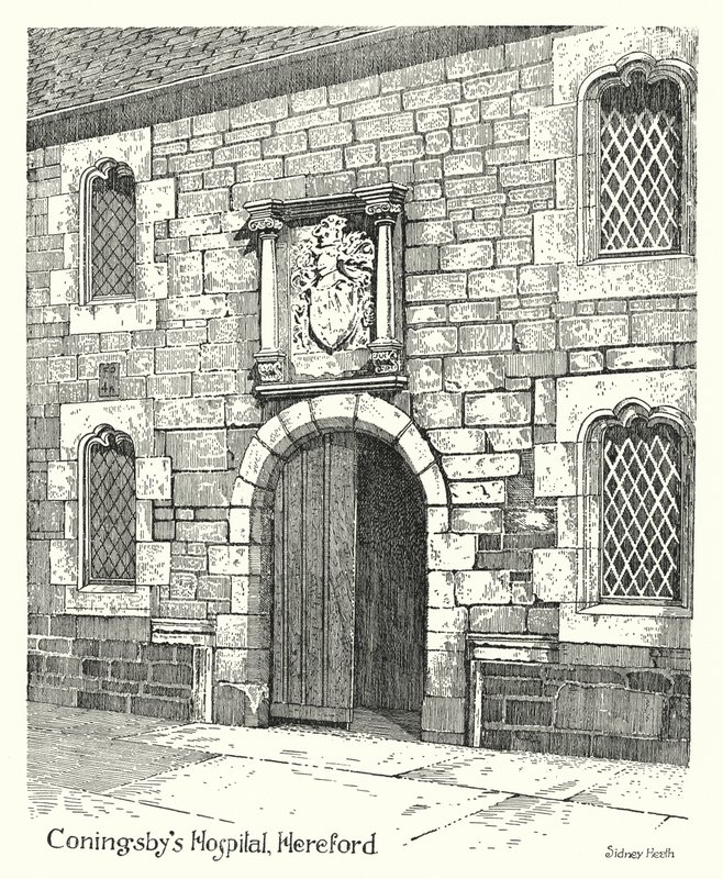 Hôpital de Coningsby, Hereford - Sidney Heath