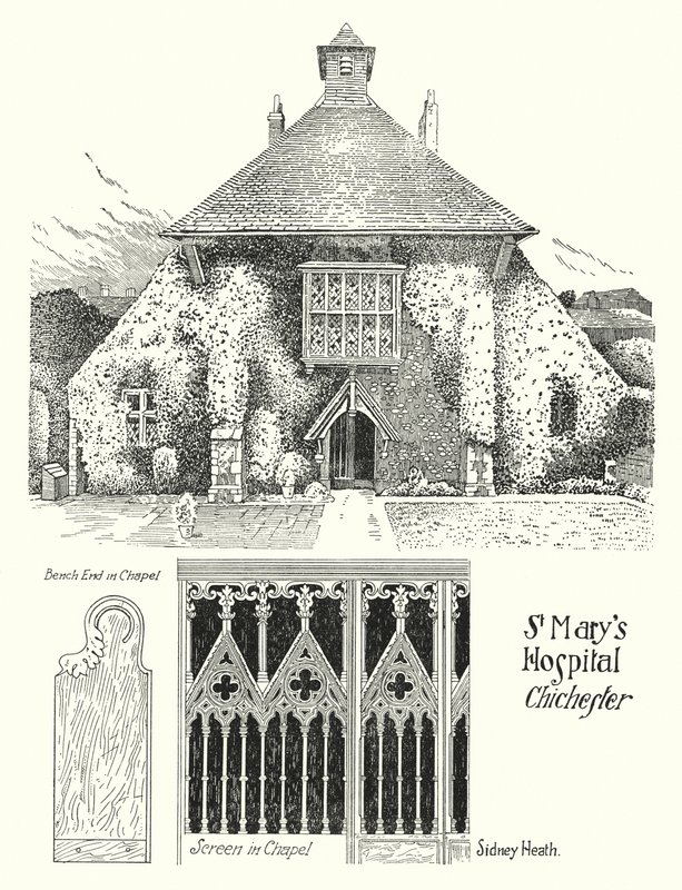 Hôpital Sainte-Marie, Chichester - Sidney Heath