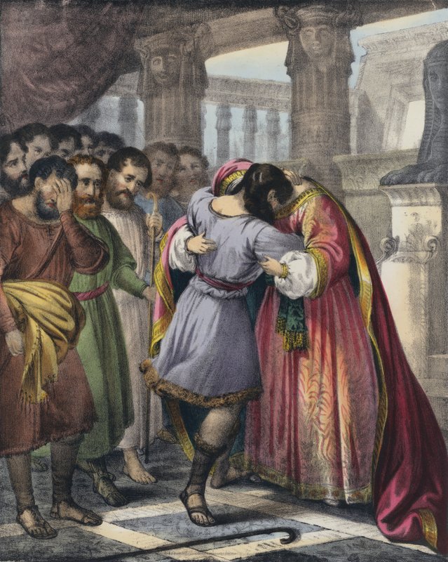 Le pardon de Joseph à ses frères - Siegfried Detler Bendixen