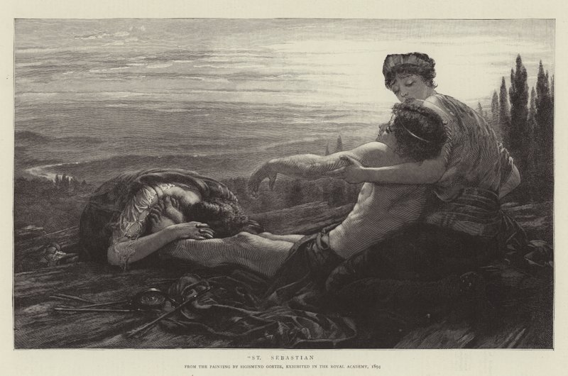 Saint Sébastien - Sigismund Christian Hubert Goetze