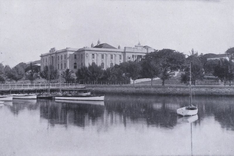 Tribunaux, Esplanade, Durban (photo n/b) - South African Photographer