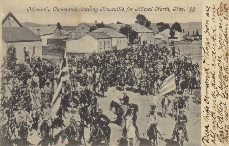 Carte postale représentant le commando d