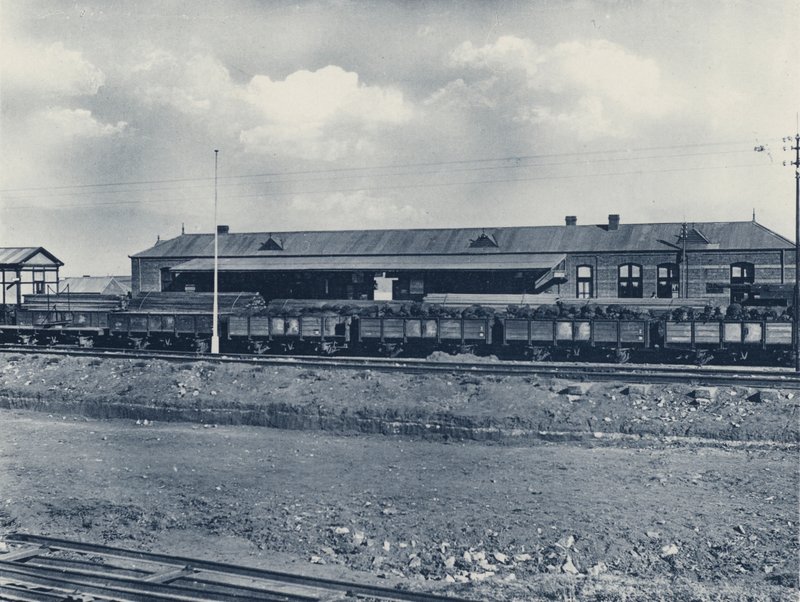Gare ferroviaire, Elandsfontein - South African Photographer