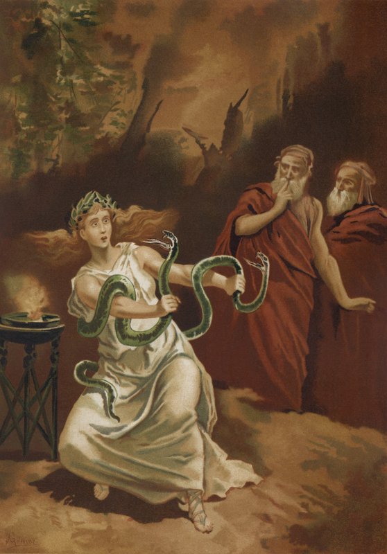 La Pythie du Temple d