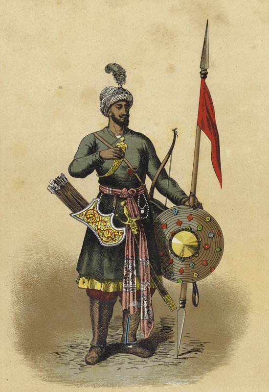 Guerrier indien, XVe siècle - Spanish School