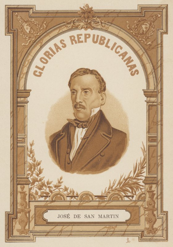 Jose de San Martin, général argentin - Spanish School