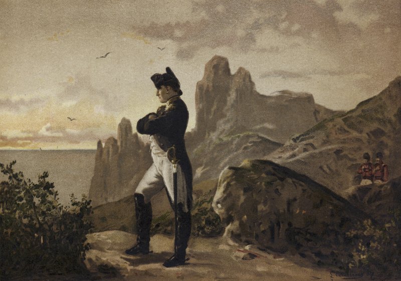 Napoléon en exil à Sainte-Hélène, 1815-1821 - Spanish School
